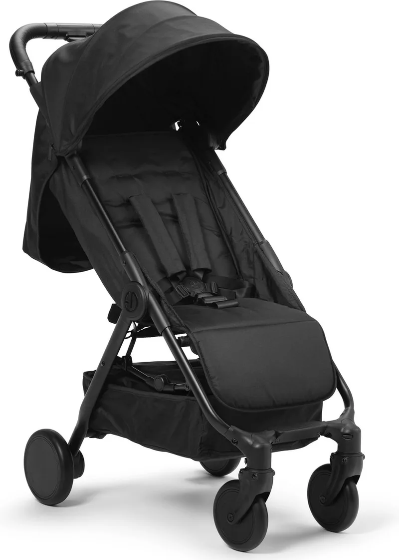 Mondo buggy Basic - Buggy inklapbaar - Buggy's - Plooibuggy - Buggy inklapbaar - Wandelwagen - Black van Elodie Details in Zwart Black – productfoto