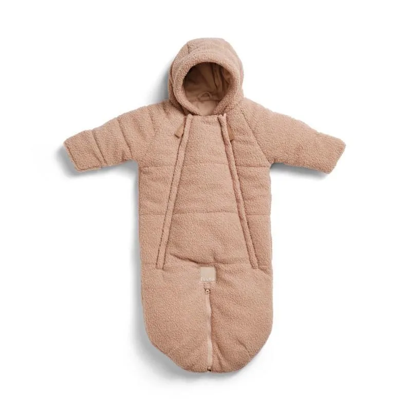 overall autostoel 0+ pink bouclé-6-12 maanden by Elodie Details – product photo