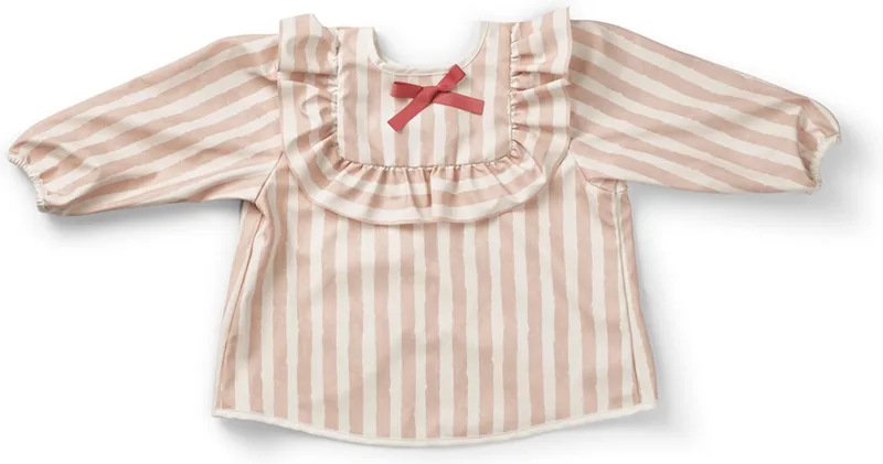 Slab met lange mouwen - Slabbetjes - Slab van Elodie Details in Candy stripes – productfoto