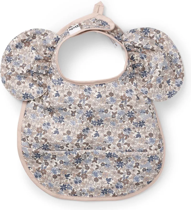Slab - Slabbetjes - Slabbertjes Baby -Slab - Blue Garden Light by Elodie Details in Bloemen – product photo