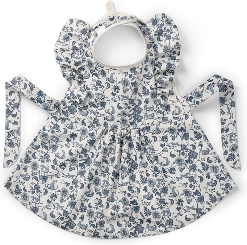 slab -Slabbetjes - Slabbertjes baby - Slab - Garden Leo Toile de Elodie Details en [Multicolor] – photo produit