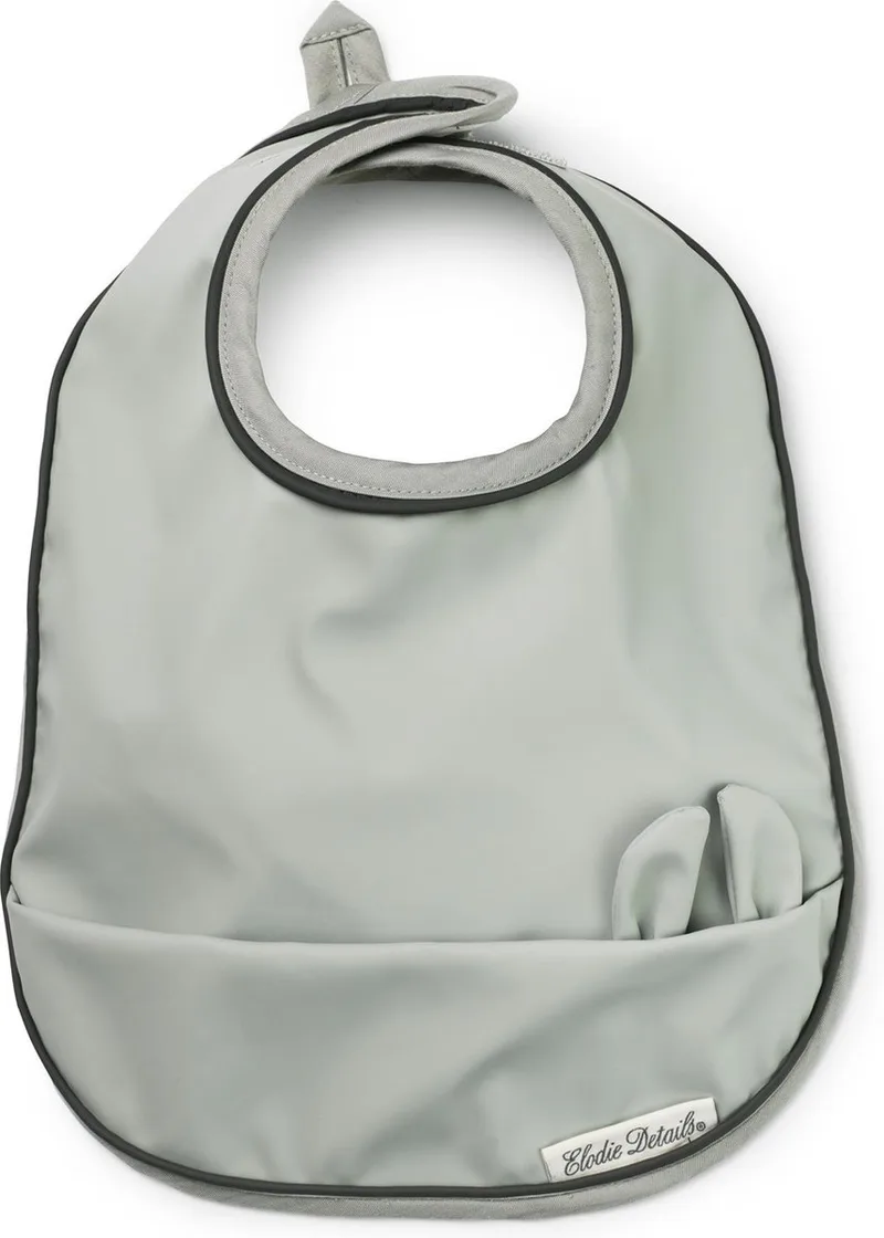 slab - Slabbetjes - Slabbertjes baby - Slab - Mineral Green by Elodie Details in Green – product photo