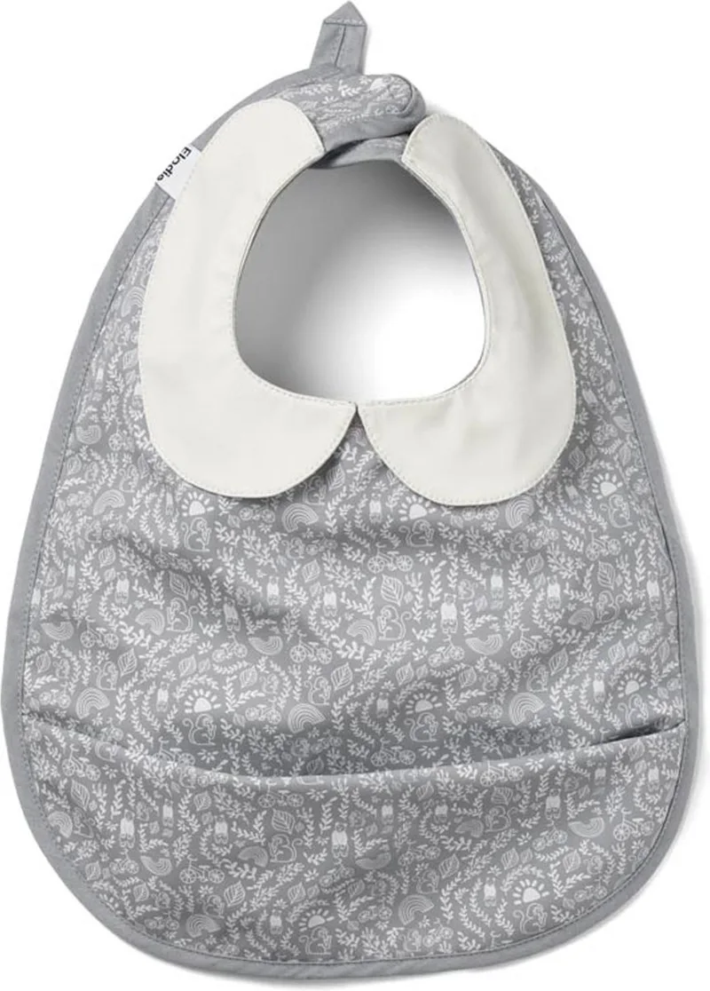 slab -Slabbetjes - Slabbertjes baby - Slab - Monkey Sunrise van Elodie Details in Lichtblauw – productfoto