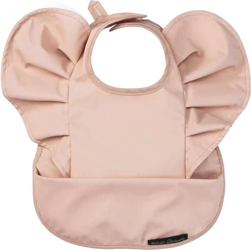 slab- Slabbetjes- Slabbertjes baby- Slab de Elodie Details en Powder pink – photo produit
