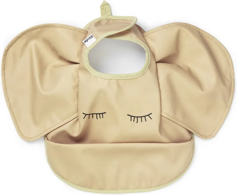 slab -Slabbetjes -Slabbertjes baby - Slab - Sweetheart Charlie von Elodie Details in Beige – Produktfoto