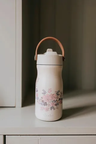 Thermosfles Elodie Details, Blue Garden, H 18 cm, 420 ml van Elodie Details in Wit – productfoto 3 van 3