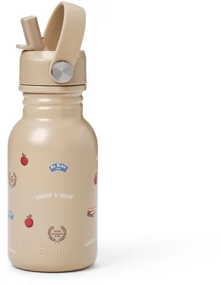Water Bottle - Waterfles kinderen - Drinkfles met rietje - Drinkbeker - rvs drinkfles 350ml - Learn & Grow van Elodie Details in Learn and grow – productfoto 1 van 3