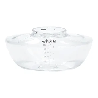 Pump Moedermelkflesjes Bewaarflesjes - BPA-vrij - 150ml - 3 Flessen & 3 Deksels von Elvie in Transparant – grijs – Produktfoto 2 von 3