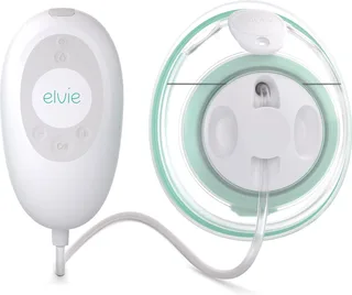 Stride Single - Handsfree Elektrische Borstkolf - Ziekenhuiskwaliteit - Enkele Borstkolf - 150 ml Capaciteit - App-gestuurd - Complete Set von Elvie in Weiß – Produktfoto 1 von 6
