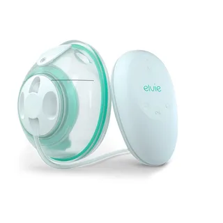 Stride Single - Handsfree Elektrische Borstkolf - Ziekenhuiskwaliteit - Enkele Borstkolf - 150 ml Capaciteit - App-gestuurd - Complete Set von Elvie in Weiß – Produktfoto 4 von 6