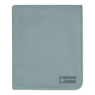 Babydecke Essential Winter 75x95 cm de emma & noah en Vert – photo produit 1 sur 2