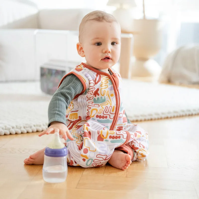Ganzjahres-Sleepoverall 1.0 TOG de emma & noah en Multicolore – photo produit
