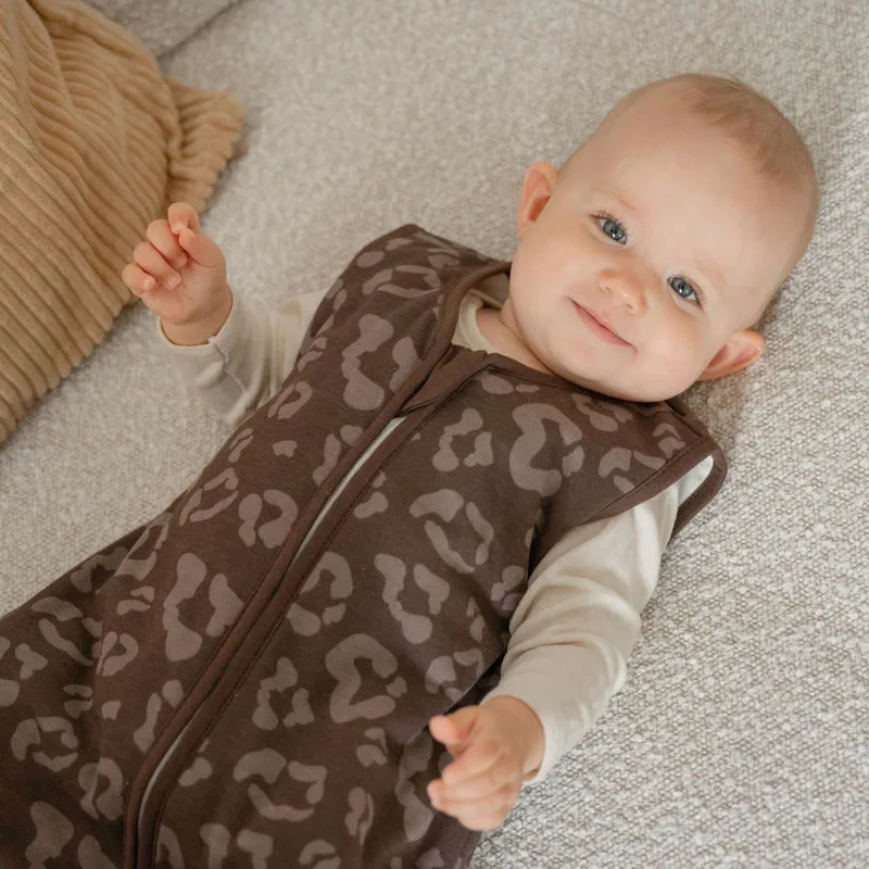 Ganzjahresschlafsack 2.5 TOG de emma & noah en Marron – photo produit