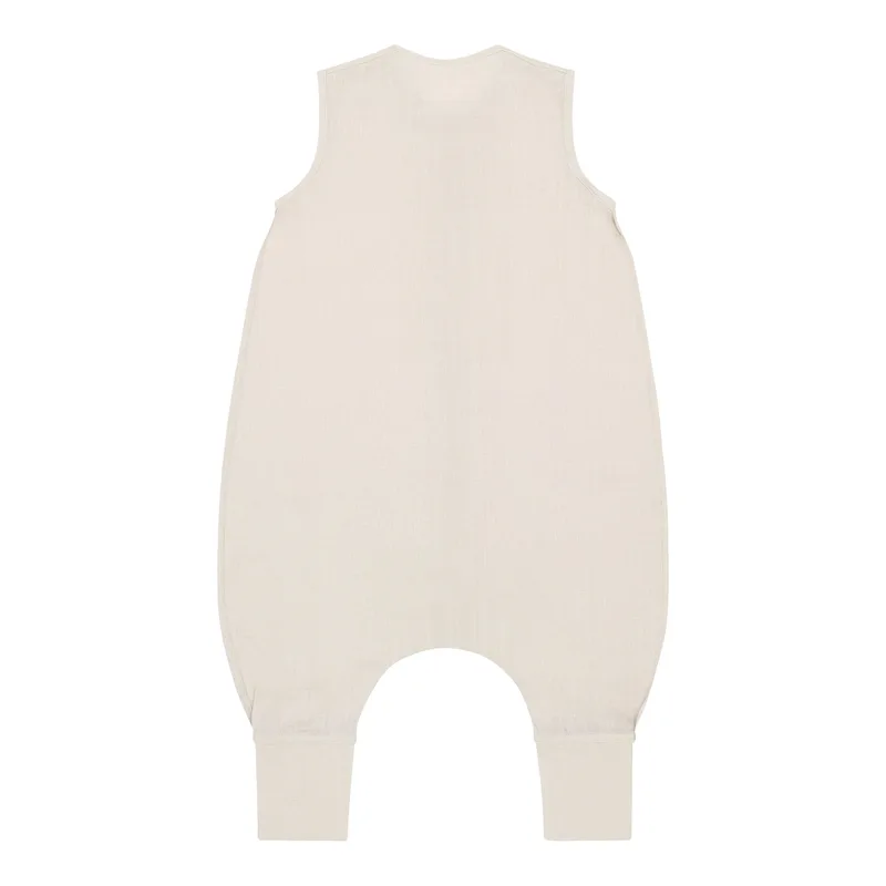 Sommer-Sleepoverall Leinen 0.5 TOG von emma & noah in Beige – Produktfoto 3 von 3