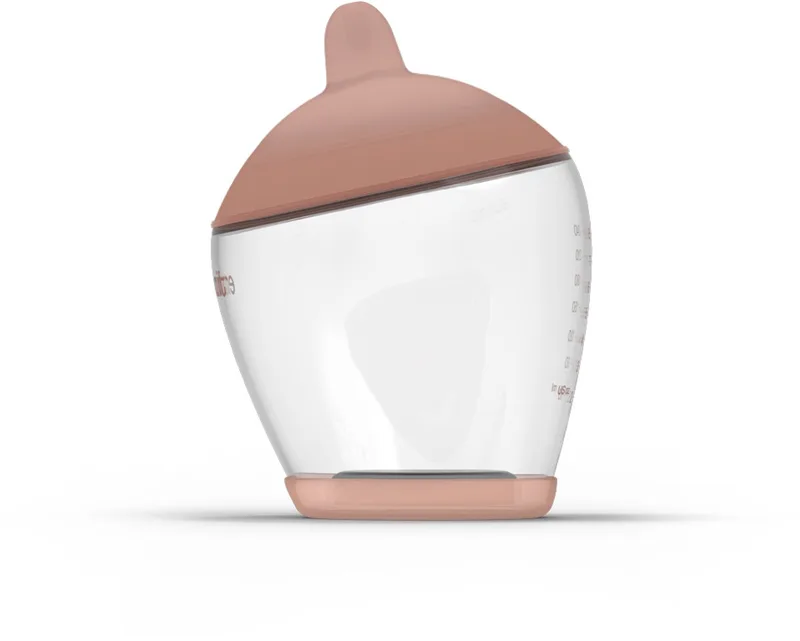Classic Babyfles - responsief voeden - anti-koliek - borstvormig - 240 ml - kleur: - maat: 5 de Emulait en Medium – photo produit