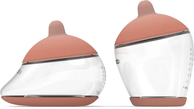Starterkit - Classic + Anatomy baby flessen - natuurlijk voeden - Kleur: - Maat: 3 - 240 ml - Incl. flessenborstel van Emulait in Medium – productfoto