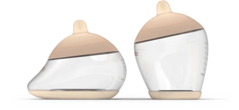 Starterkit - Classic + Anatomy baby flessen - natuurlijk voeden - Kleur: - Maat: 3 - 240 ml - Incl. flessenborstel by Emulait in Fair – product photo