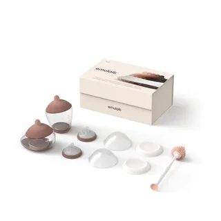 Starterkit - Classic + Anatomy baby flessen - natuurlijk voeden - Kleur: - Maat: 3 - 240 ml - Incl. flessenborstel by Emulait in Medium – product photo 4 of 4