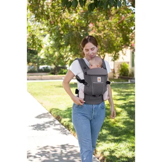 Adapt SoftFlex Mesh Draagzak - Graphite Grey von Ergobaby in Grau – Produktfoto 2 von 3