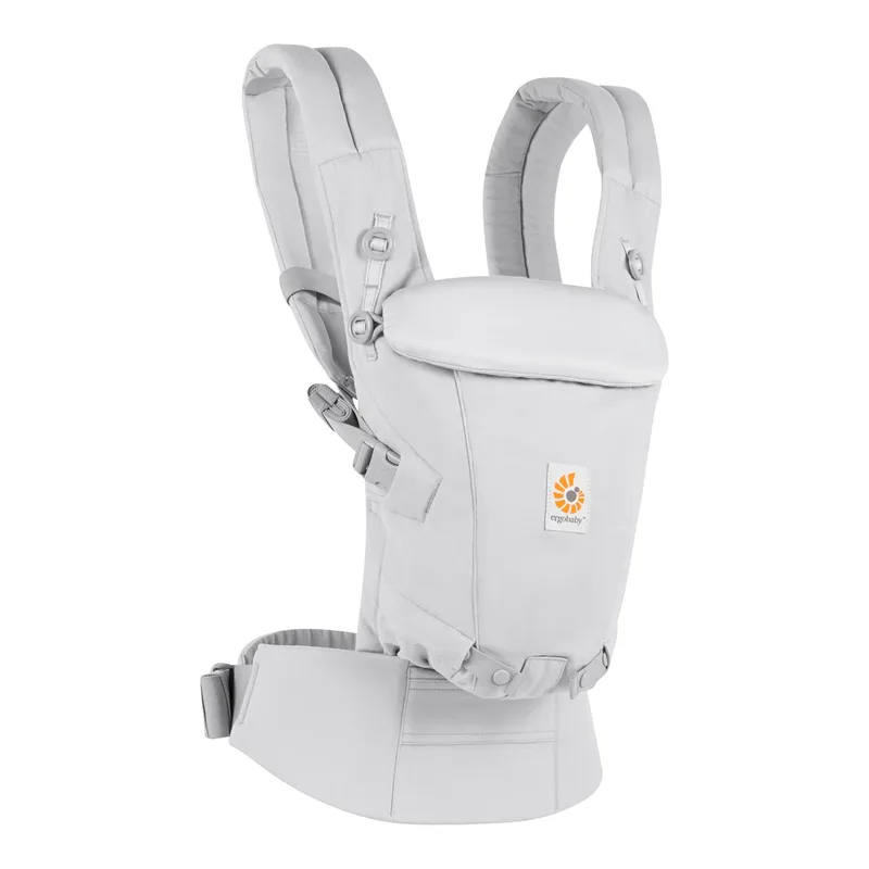 Adapt SoftTouch Cotton Draagzak - Pearl Grey von Ergobaby in Grau – Produktfoto 3 von 3