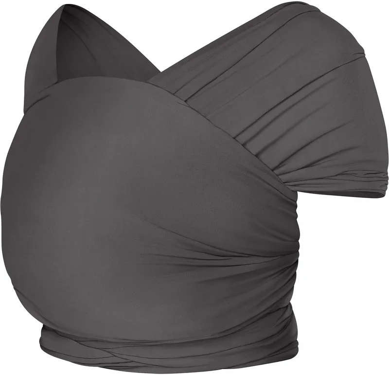 Aura Draagdoek Duurzaam Knit Soft Black van Ergobaby in Blauw – productfoto