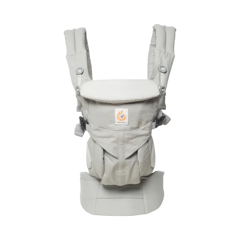 Babytrage Omni Classic Cotton de Ergobaby en Gris, 230 × 150 × 270 mm – photo produit 1 sur 4