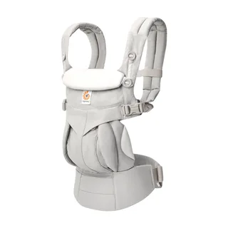 Babytrage Omni Classic Cotton de Ergobaby en Gris, 230 × 150 × 270 mm – photo produit 2 sur 4