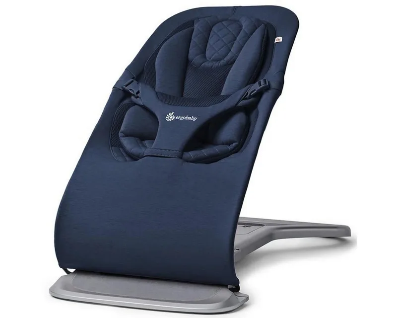 Babywippe Ergobaby Evolve Bouncer Babywippe für Neugeborene de Ergobaby en Blau – photo produit