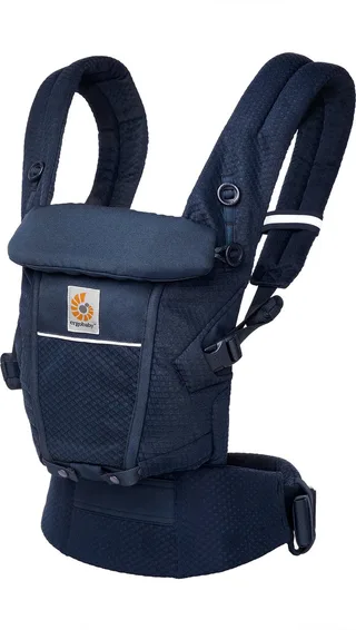 Draagzak Adapt - Soft Flex Mesh - Midnight Blue von Ergobaby in Blau – Produktfoto 1 von 3