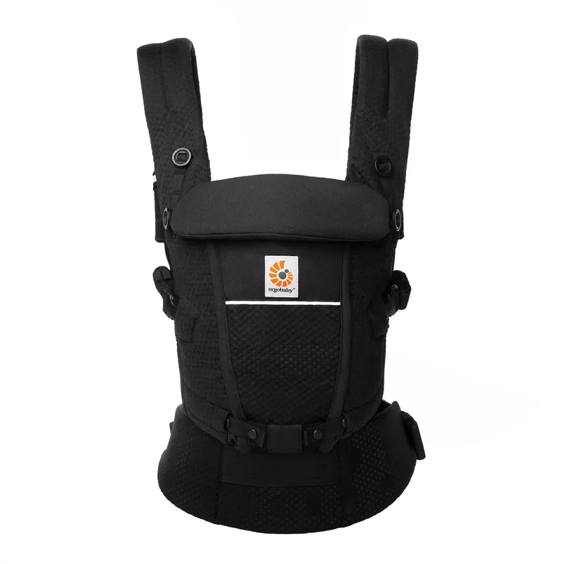 Draagzak Adapt - Soft Flex Mesh - Onyx Black van Ergobaby in Zwart – productfoto