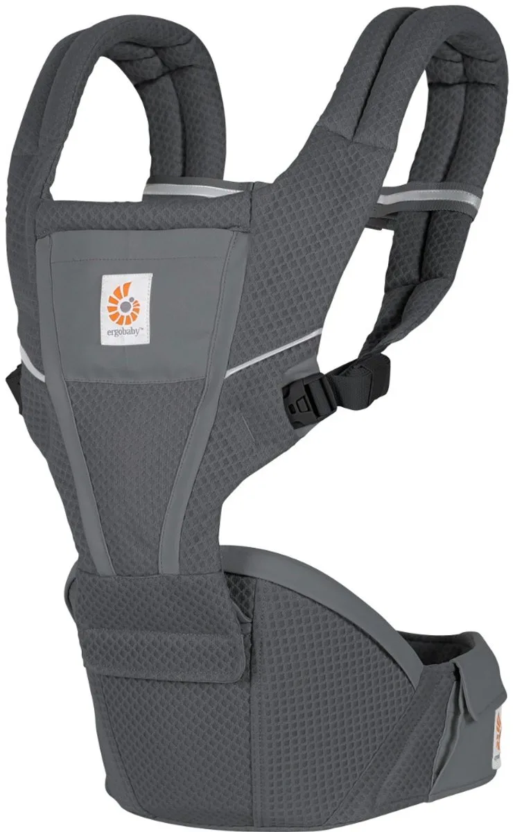 draagzak Alta Hip Seat Baby Carrier Graphite Grey - geschikt vanaf 4 maanden van Ergobaby in Grijs – productfoto