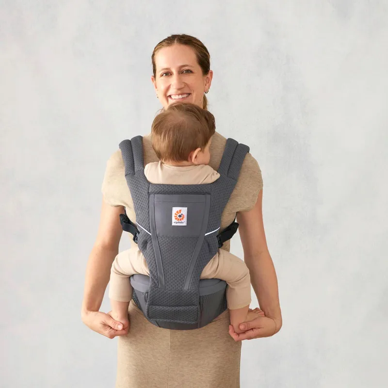draagzak Alta Hip Seat Baby Carrier Graphite Grey - geschikt vanaf 4 maanden by Ergobaby in Grey – product photo 2 of 3