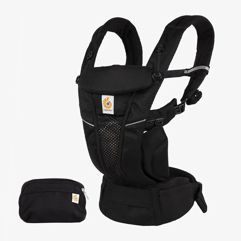 Draagzak Omni Breeze Onyx Black van Ergobaby – productfoto