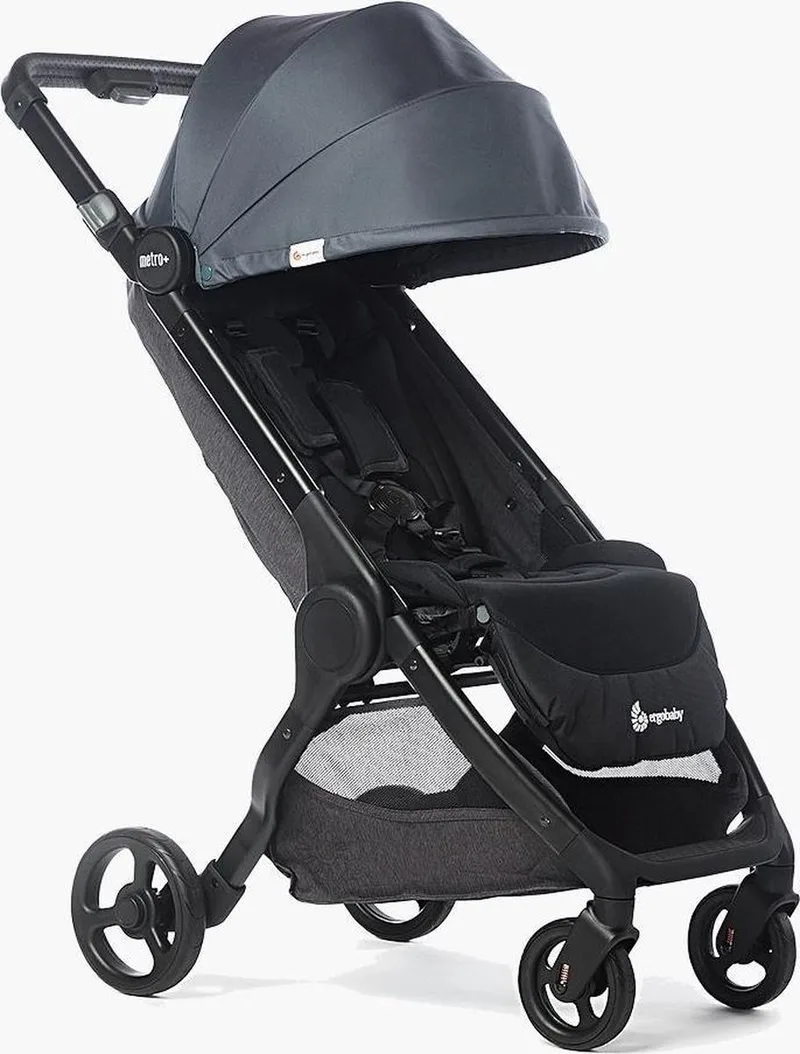 Metro+ Compact City Stroller -Buggy Slate - 0 tot 4 jaar från Ergobaby i Grijs – produktbild