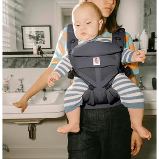 Omni Classic Mesh Draagzak - Charcoal Grey by Ergobaby in Grey – product photo 2 of 3