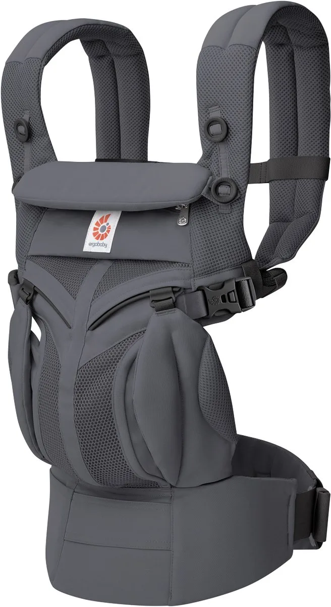 Omni Classic Mesh Draagzak - Charcoal Grey by Ergobaby in Grijs – product photo