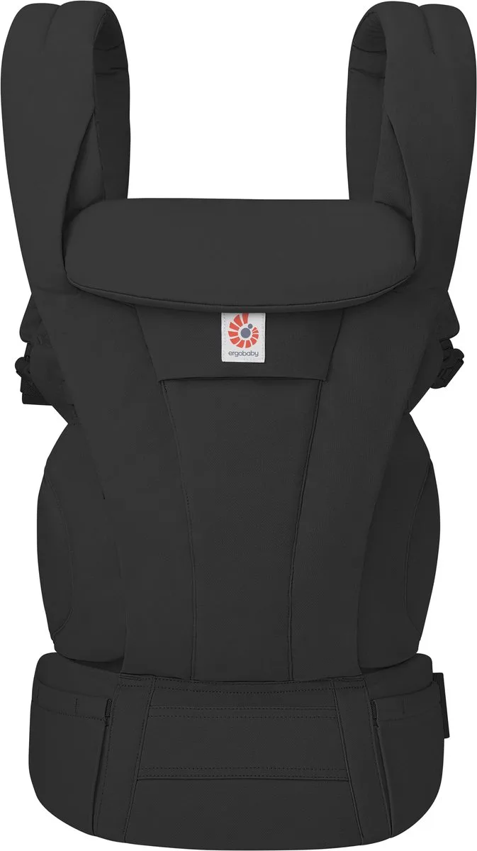 Omni Deluxe Cotton Draagzak - Onyx Black van Ergobaby in Zwart – productfoto