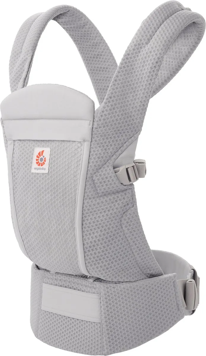 Omni Lite Mesh Draagzak - Pearl Grey van Ergobaby in Grijs – productfoto