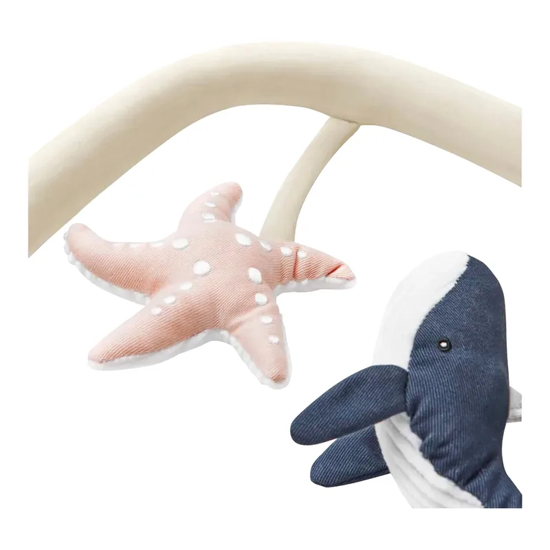 Spielbogen für Babywippe Evolve 3-in-1 de Ergobaby en Beige, 37 × 35 mm – photo produit