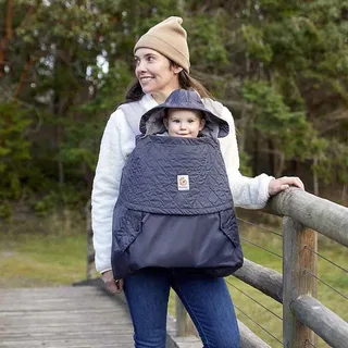 Winterschutz All-Weather für Babytragen van Ergobaby in Grijs, 20 × 10 × 27 mm – productfoto 2 van 2