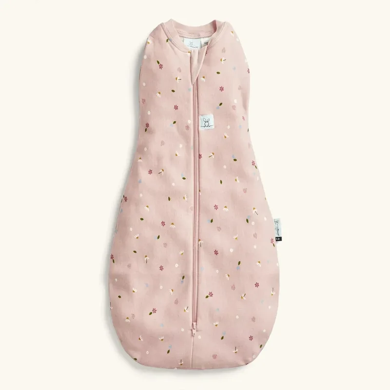 Cocoon Combi Slaapzak Baby + Inbakerslaapzak 0,2 Tog 3-6M - Daisies van ergoPouch – productfoto
