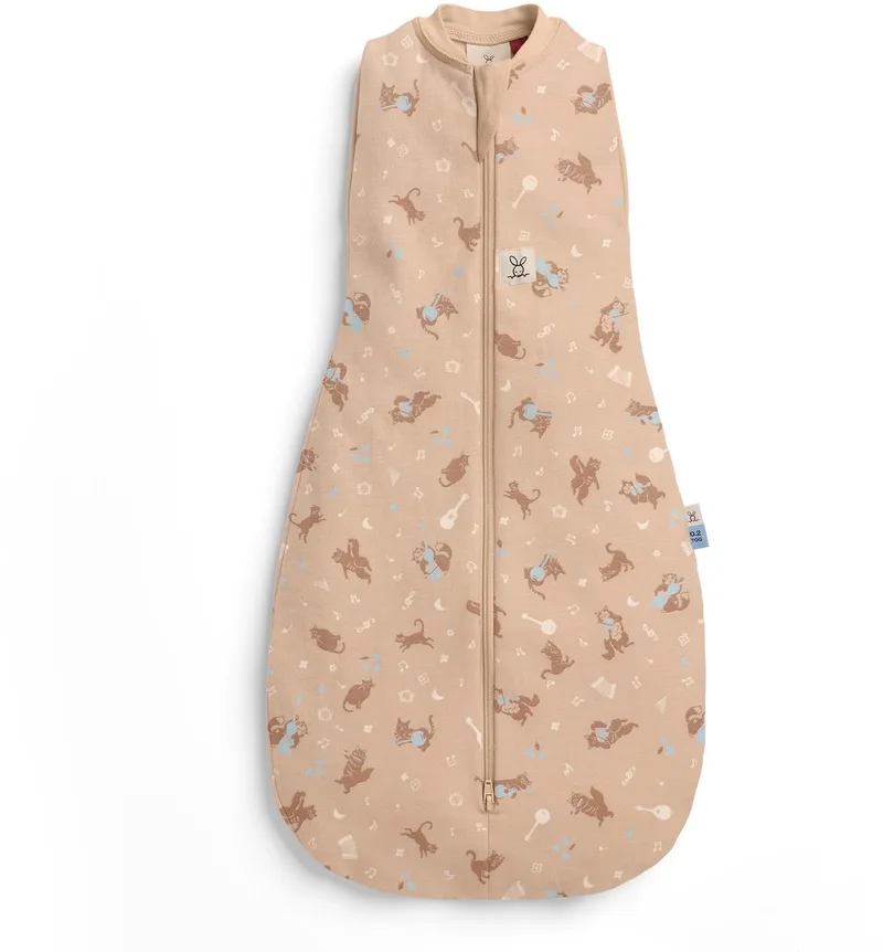 Cocoon inbaker slaapzak - 0,2 Tog - 2 in 1 Slaapzak - Combi Slaapzak + Inbakerslaapzak - Slaapzakken - Slaapzak 60 cm by ergoPouch in Melody – product photo