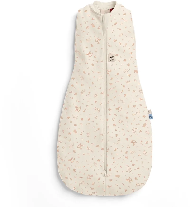 Cocoon inbaker slaapzak - 0,2 Tog - 2-in1 Slaapzak - Combi Slaapzak en inbakerslaapzak - Slaapzak 80 cm - LULLABY fra ergoPouch i Lullabuy – produktbillede