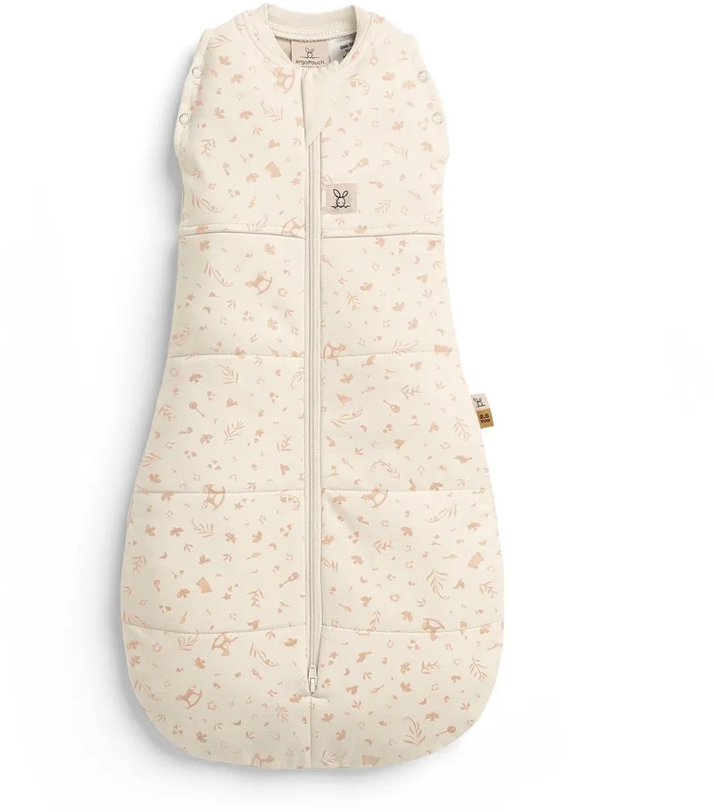 Cocoon inbaker slaapzak - 2,5 Tog - 2-in-1 Slaapzak - Combi Baby slaapzak en inbakerslaapzak - Slaapzak 80 cm - LULLABY fra ergoPouch i Lullabuy – produktbillede