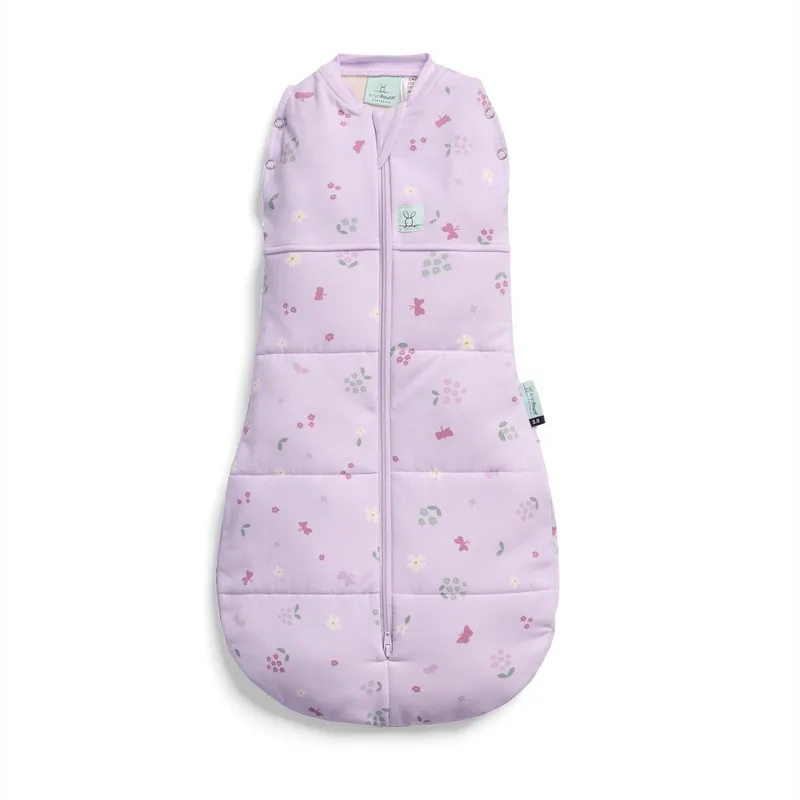 Cocoon inbaker slaapzak - 2,5 Tog -2-in-1 Slaapzak - Combi Slaapzak Baby + Inbakerslaapzak - Slaapzakken -Slaapzak 60 cm by ergoPouch in Butterfly Garden – product photo