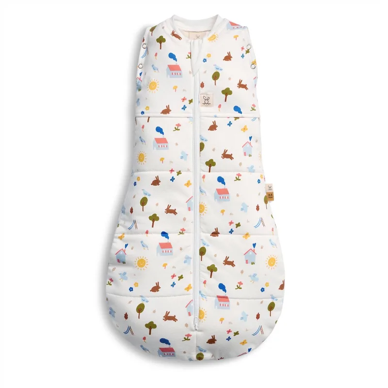 Cocoon inbaker slaapzak - 2,5 Tog -2-in-1 Slaapzak - Combi Slaapzak Baby + Inbakerslaapzak - Slaapzakken -Slaapzak 70 cm de ergoPouch en Daydream – photo produit