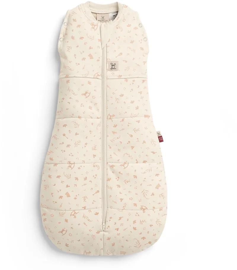 Cocoon inbaker slaapzak - 3,5 Tog - 2-in-1 Baby slaapzak - Combi Slaapzak baby en inbakerslaapzak - Slaapzak - Slaapzak 70 cm - LULLABY fra ergoPouch i Lullabuy – produktbillede