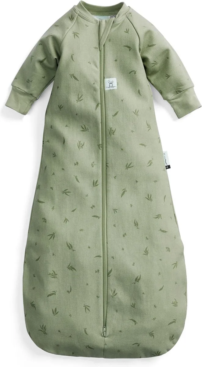 Jersey Slaapzak met mouwen - 1 Tog - Baby Slaapzak - Slaapzakken -Slaapzak Kind - Slaapzak 90 cm fra ergoPouch i Willow – produktbillede