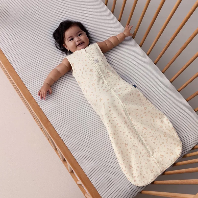 Jersey Slaapzak zonder mouwen - 1,0 Tog - Slaapzak - Slaapzak baby - Slaapzak 8-24 md - Slaapzak 90 cm de ergoPouch en Lullaby – photo produit