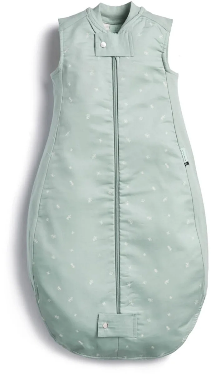 Sheeting Slaapzak - 0,3 Tog - Slaapzakken - Slaapzak - Slaapzak kind - 4-6jaar - Zomer slaapzak van ergoPouch in Sage – productfoto